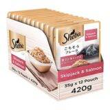 Sheba Skipjack & Salmon Fish Mix Cat Wet Food