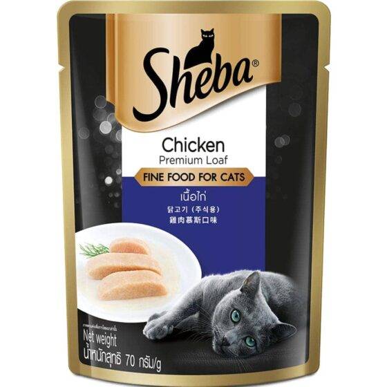 Sheba Chicken Loaf Rich Cat Wet Food