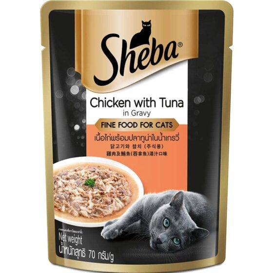Sheba Chicken With Tuna Cat Wet Food