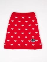RED HEART DOG SWEATER