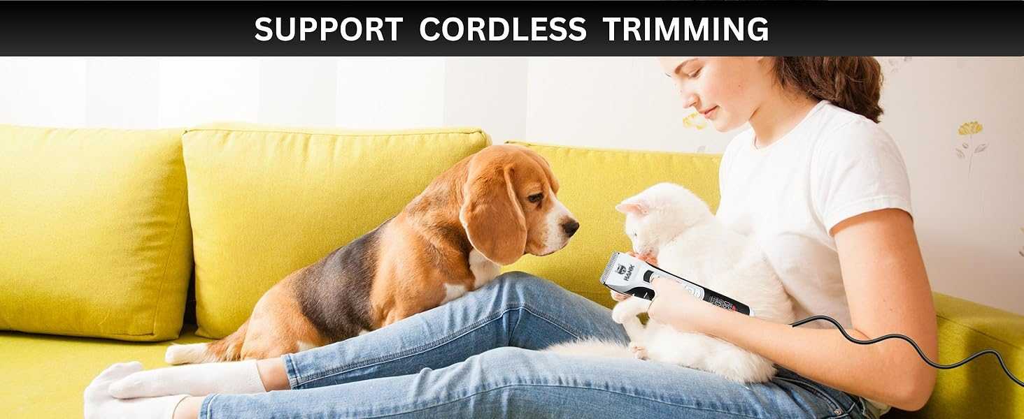 Hank Cordless Dog and Cat Hair Trimmer