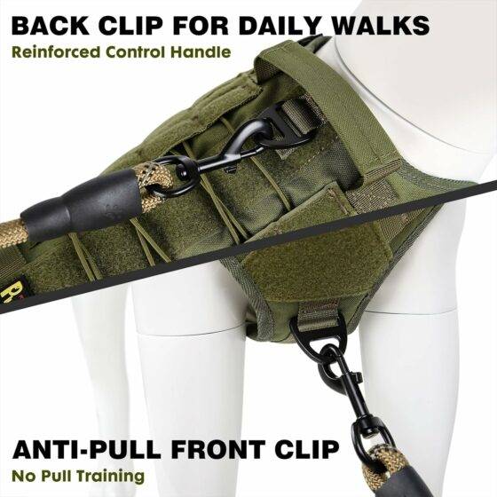 Military Harness For Dog