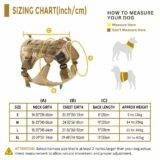 Military Harness Brown Size Chart