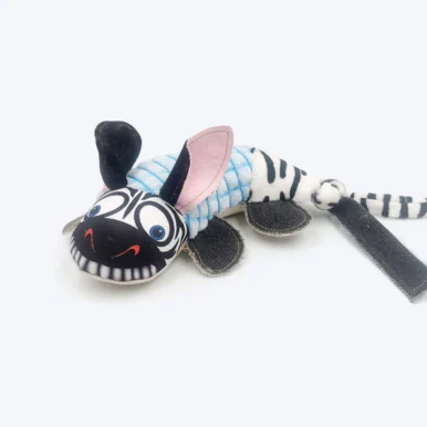 Ravishing Zebra Plush Toy For Dog