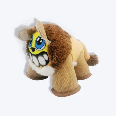 Fiesty Lion Plush Toy For Dog