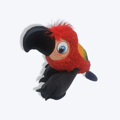 Blabbing Parrot Plush Toy For Dog