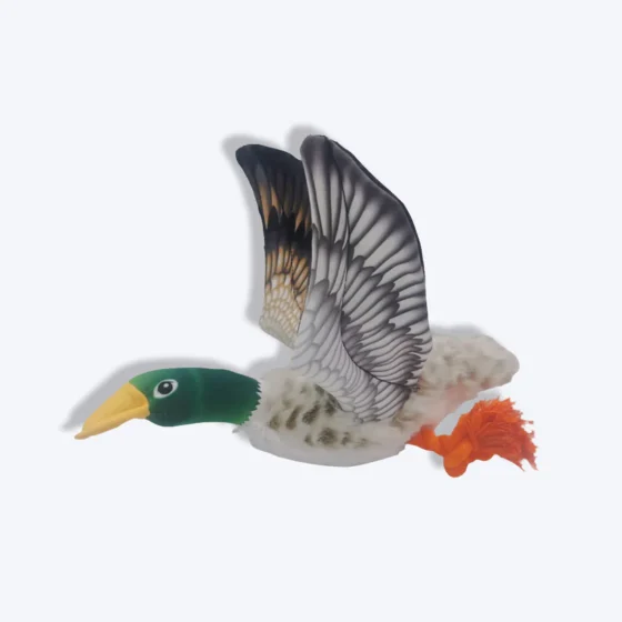 Flying Duck Plush Toy For Dog