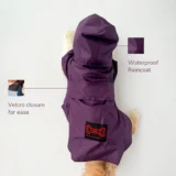 Purple Raincoat For Dogs & Cats