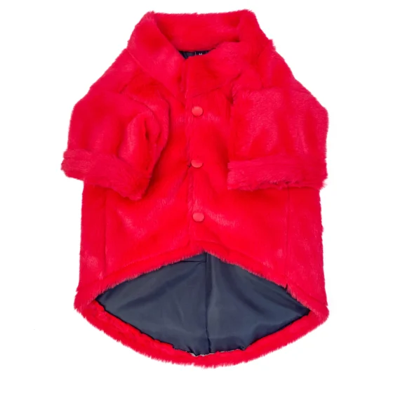 Puffer Jacket Red for Dogs & Cats