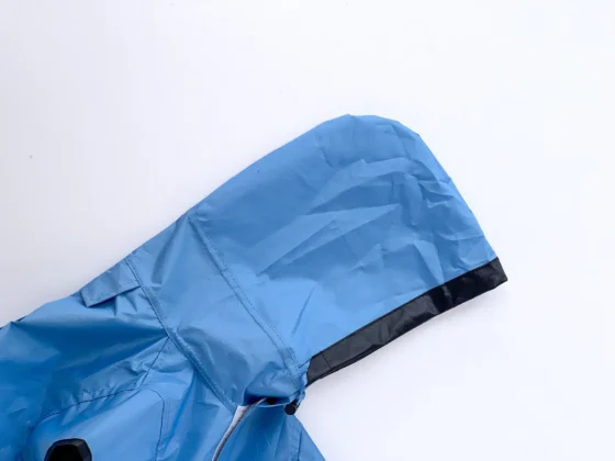 Blue Raincoat For Dogs & Cats