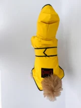 Yellow Raincoat For Dogs & Cats