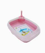 Pink Color Cat Litter Box