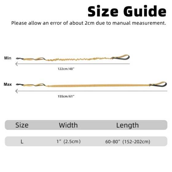 Dog Leash Size Details